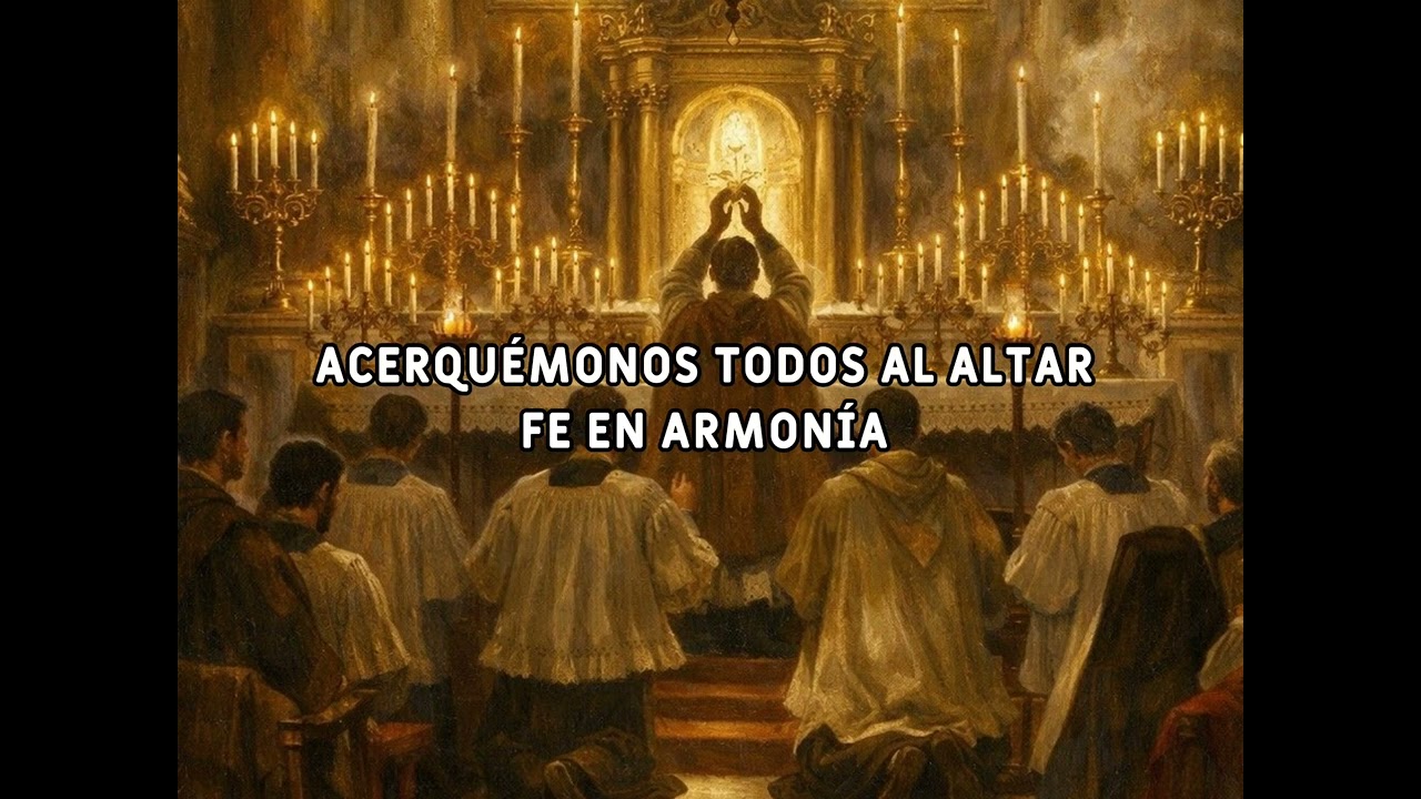 Acerquémonos todos al altar - @FeenArmoniaSofiayJose 