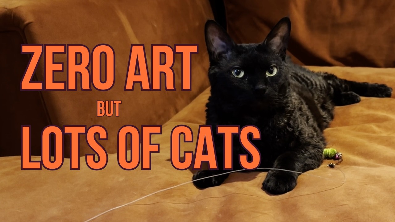 Zero Art but Lots of Cats