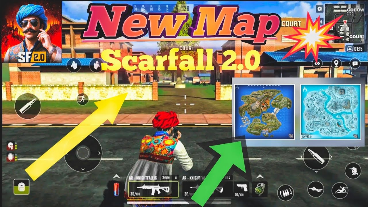 ScarFall 2.0 New Map 😍