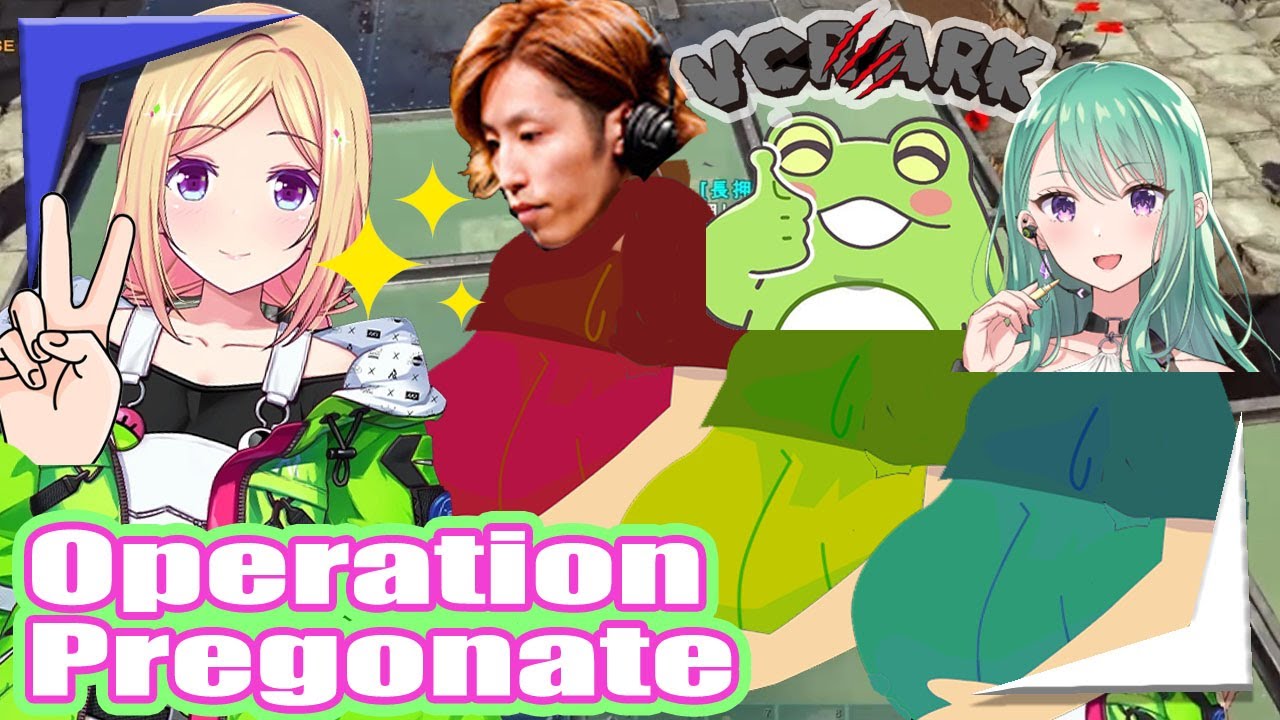 Akirose, Beni, Shaka and Zerost's Operation Pregonate and giving birth in ARK【Hololive VSpo EngSub】