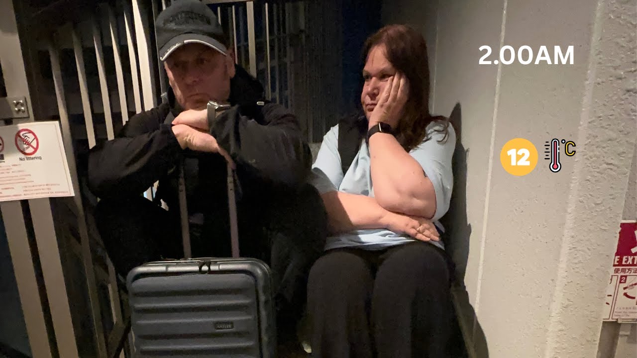 NOT the start to our Japan trip we imagined