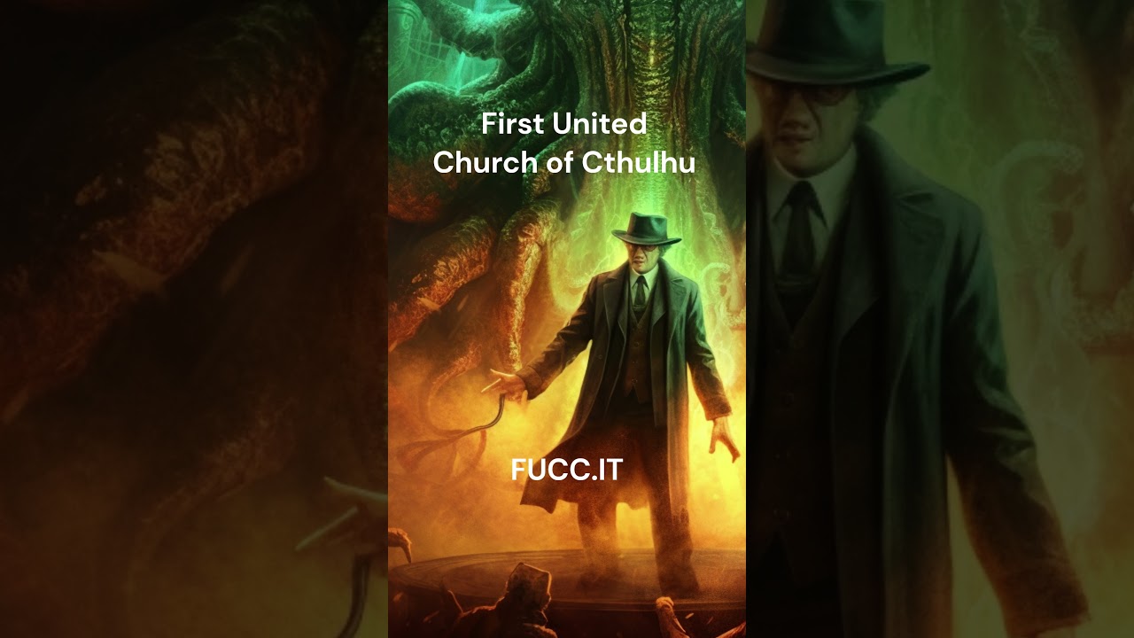 First United Church of Cthulhu ~ online at FUCC.IT ~Lovecraft cult occult goth Call of Cthulhu ttrpg