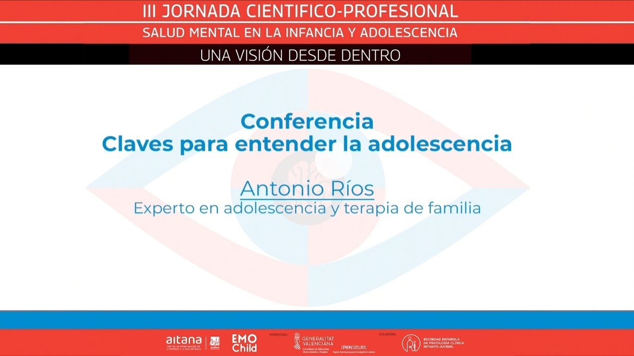 Claves para entender la adolescencia. Antonio Ríos