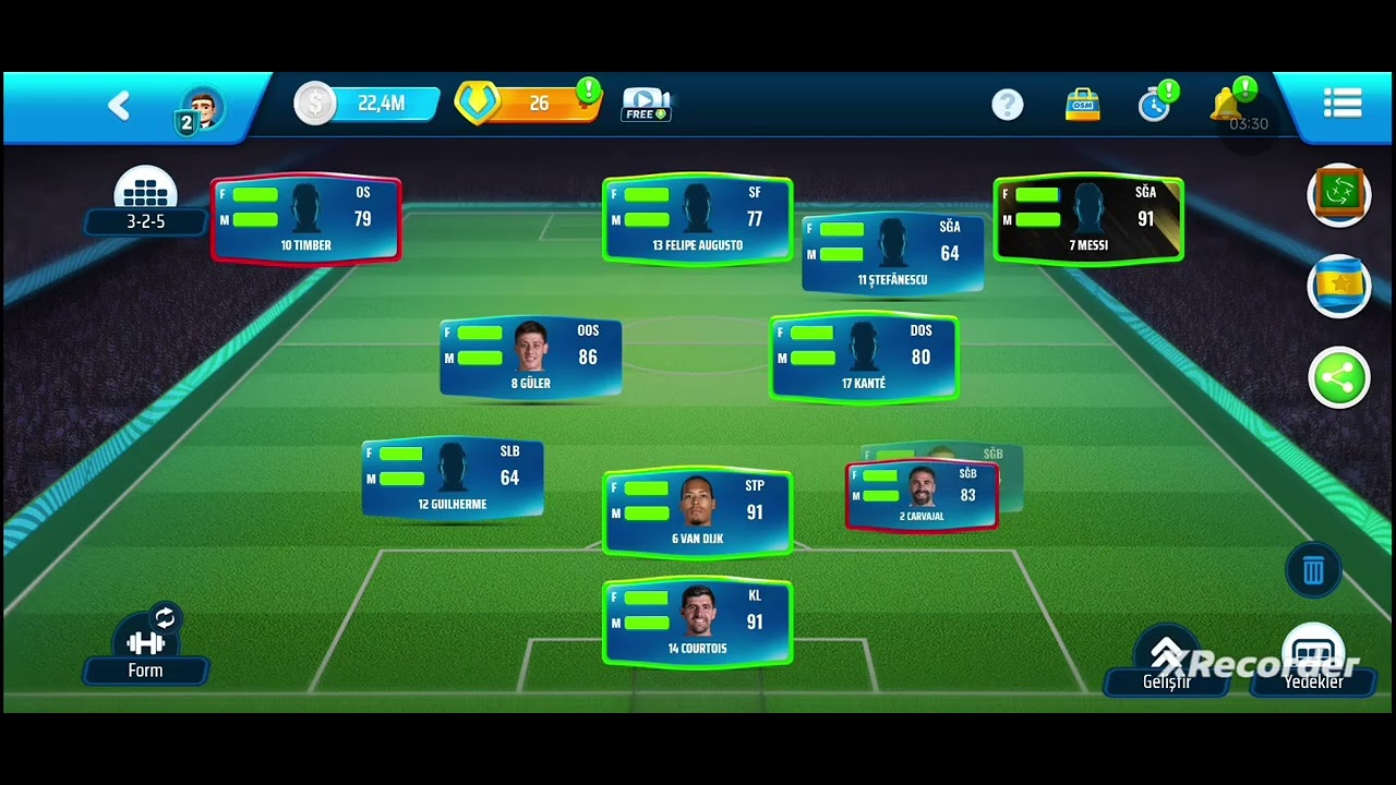 Online Soccer Manager