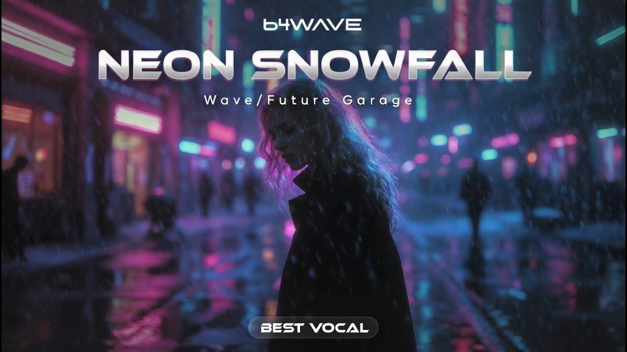 b4WAVE - NEON SNOWFALL | Winter’s Last Breath | Wave + Future Garage BEST VOCALS
