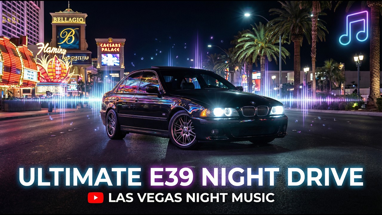 Vibes of Las Vegas: Deep House Lo-Fi Mix for BMW E39 Lovers 🚗🎶