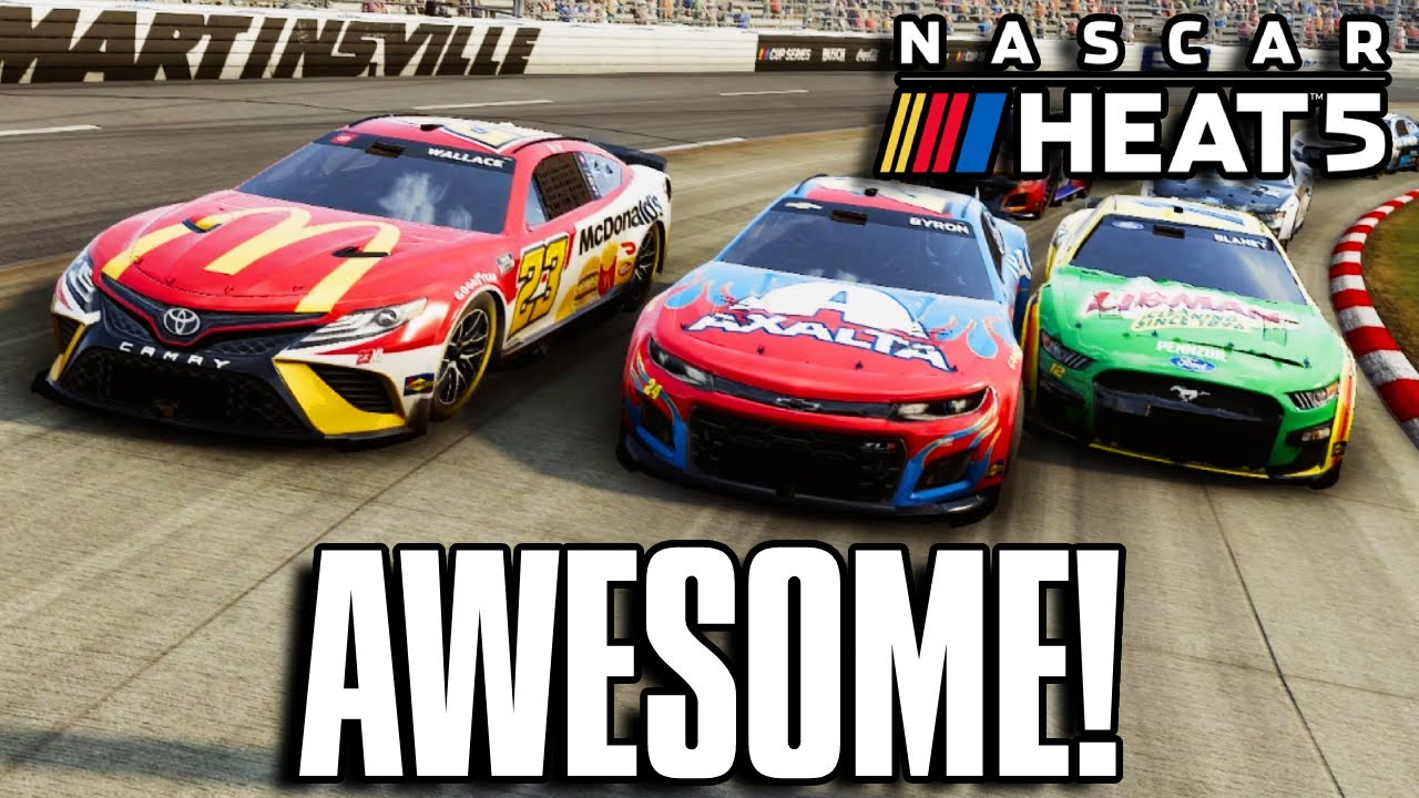 NASCAR HEAT 5 NEXT GEN MOD IS FANTASTIC