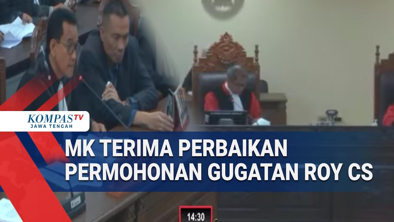 MK Terima Perbaikan Permohonan Gugatan Roy Suryo Cs