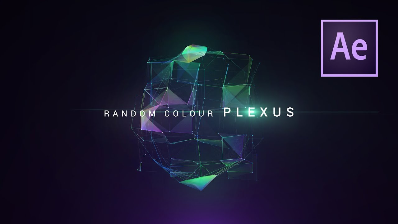 After Effects - Random Colour Plexus Tutorial