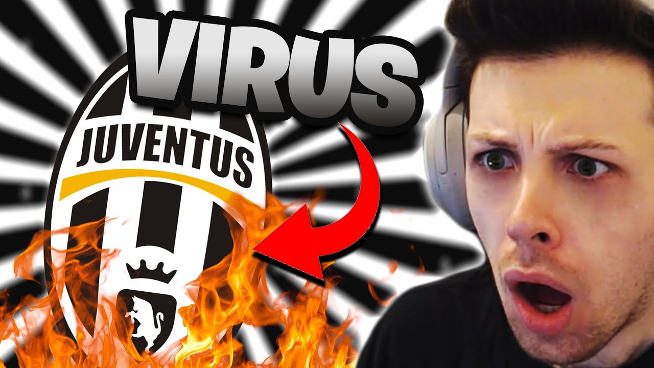 Il VIRUS JUVENTUS CORROMPE il mio PC e lo DISTRUGGE 😂