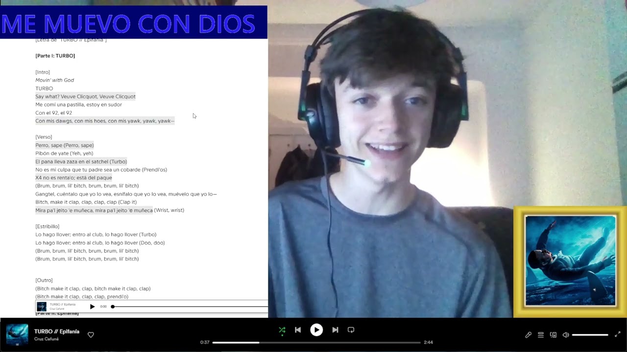 ME MUEVO CON DIOS - REACCI&Oacute;N COMPLETA
