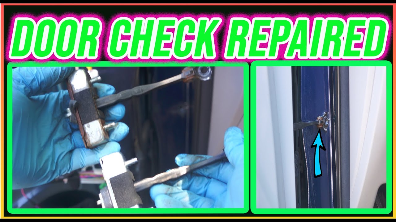 How To Repair Clicking Door Check Toyota Highlander / How To Replace Front Door Speakers