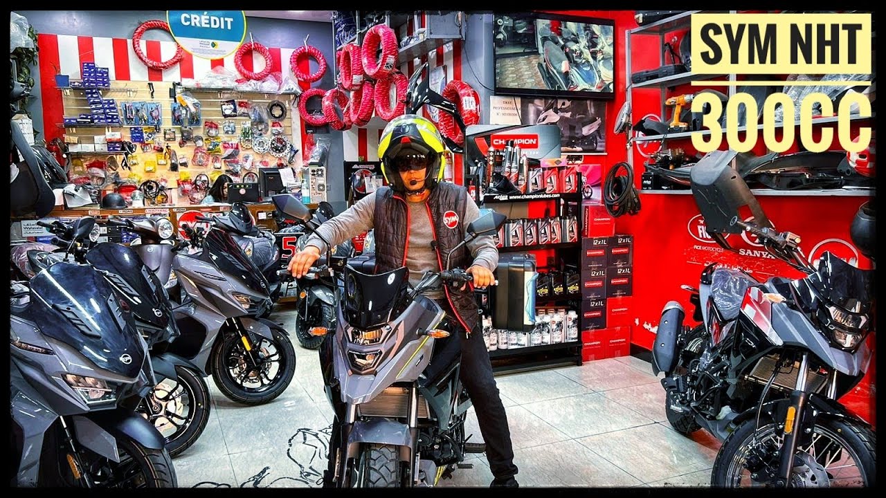 الوحش الطايواني من شركة sym maroc . جديد 2022 .هو NHT 300cc 🔥😍😍