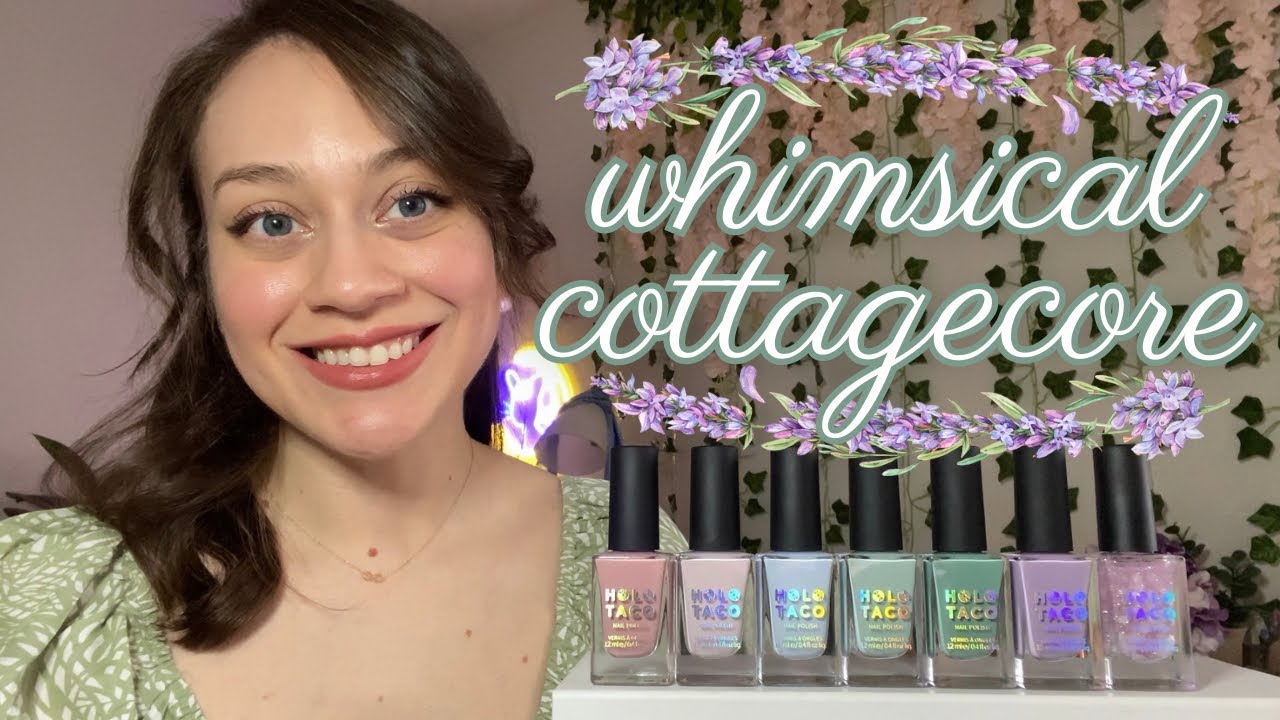 Holo Taco Cottagecore Collection! 🌷🪻 Swatches, Comparisons + Review!