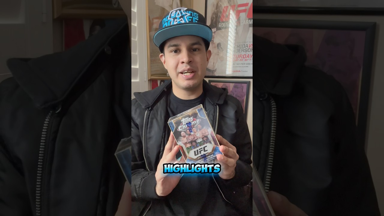 2024 Topps Chrome UFC Mini Break!!!