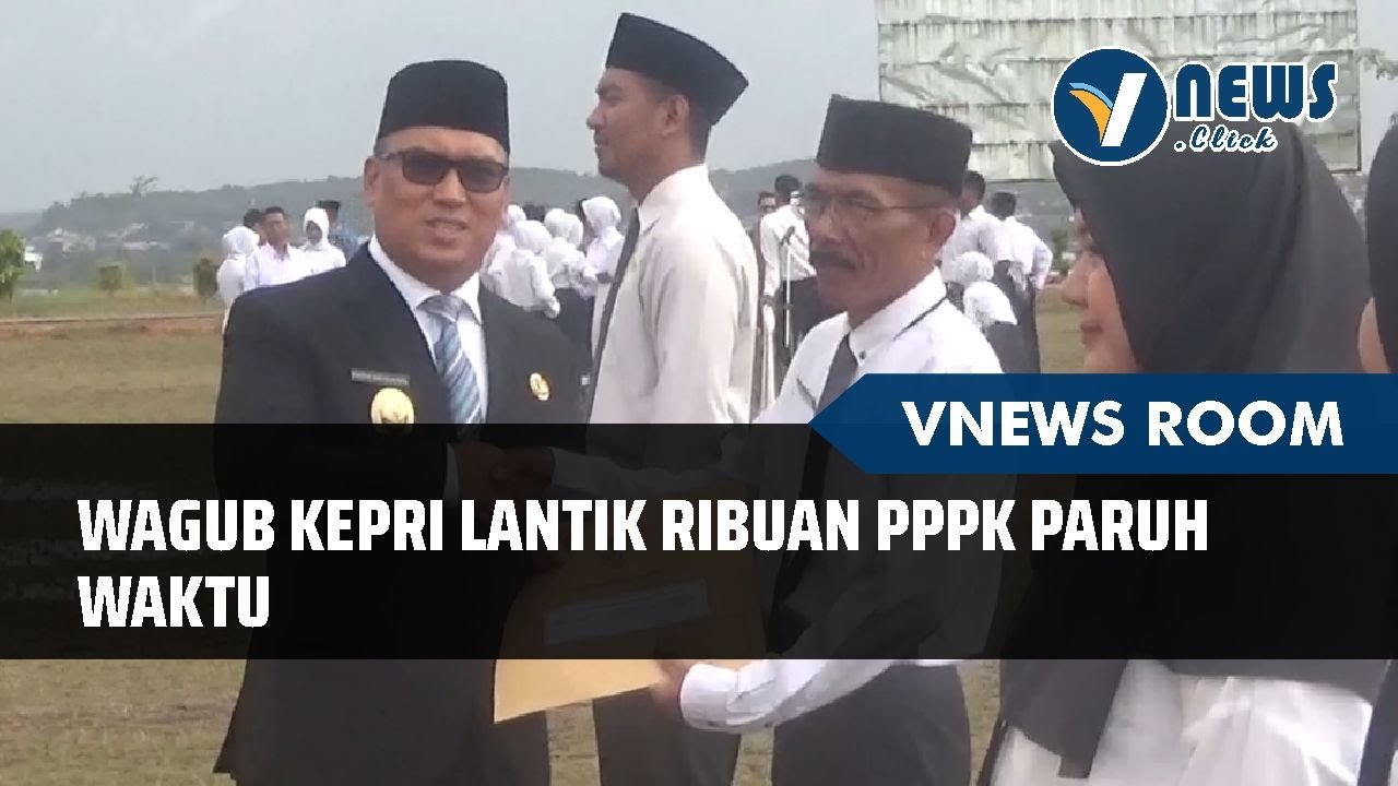 Wagub Kepri Lantik Ribuan PPPK Paruh Waktu