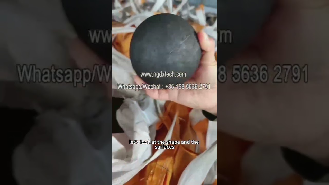 the process of high chrome casting balls