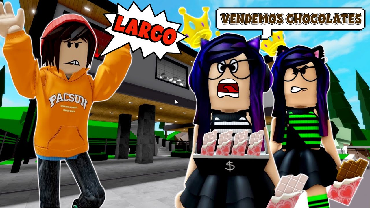 SALIMOS A VENDER CHOCOLATES 🍫 en Brookhaven | Kori Roblox