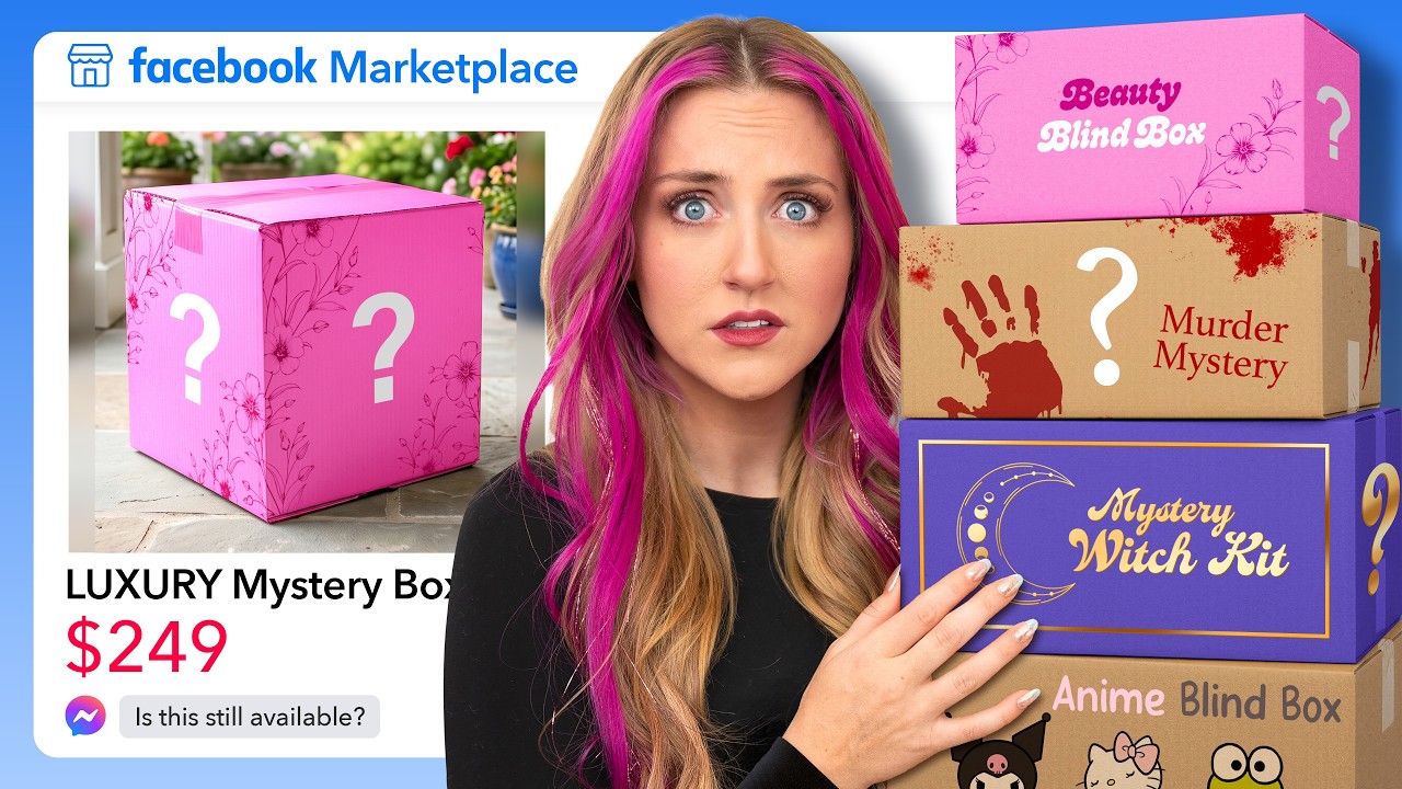 Я купила МИСТЕРИ-БОКСЫ на FaceBook Marketplace