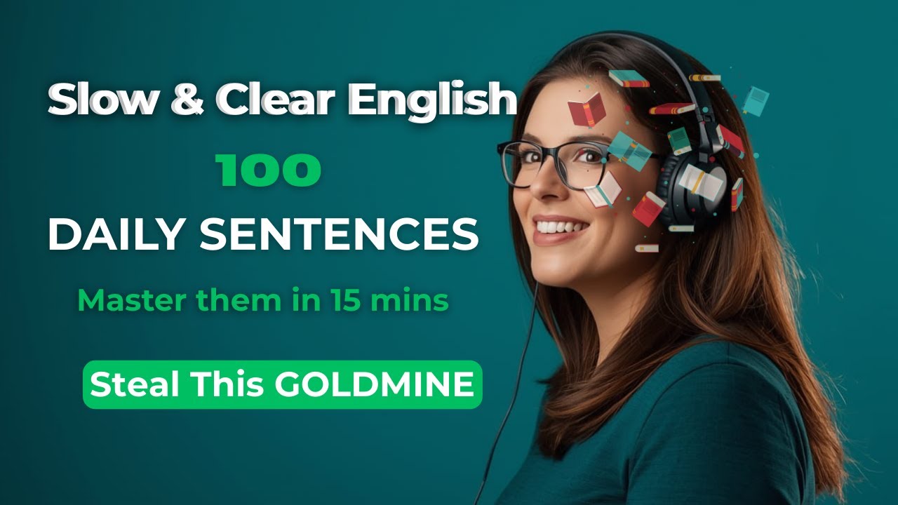 Master Speaking English Without Translation | Slow Shadowing Practice