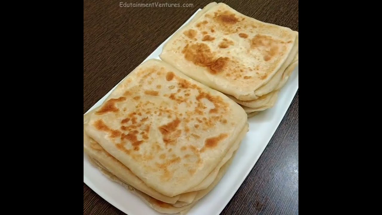 Marockanska Msemen | Msemmen Recept | Marockansk Msemmen Pancake Recept | Marockanska crepes