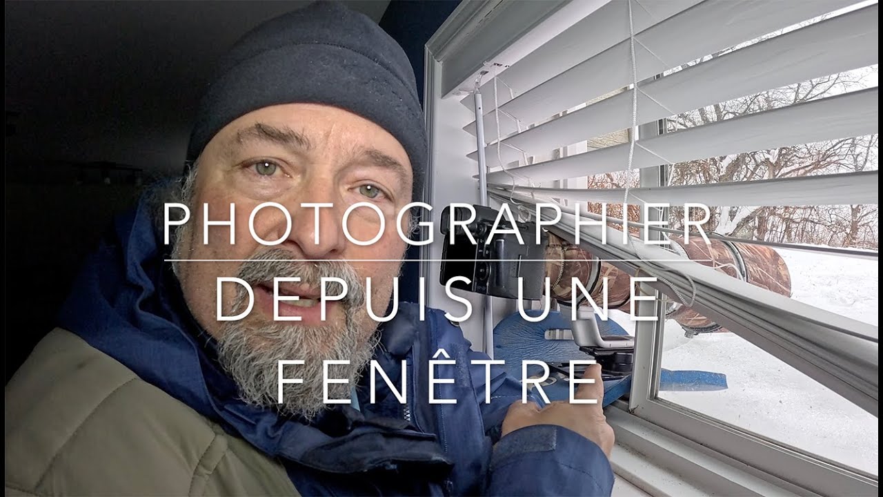 Photographier depuis une fenêtre