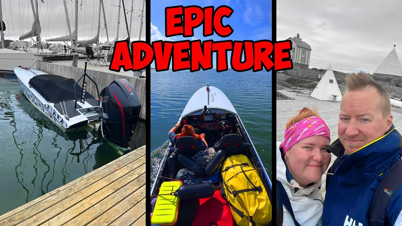 Mini Howe2Live from Finland | Speedboat Camping EP4 | Boating Adventure with Nitra 22 V8