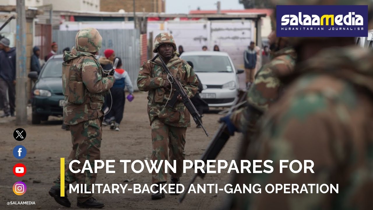 Community Safety Alert: Cape Town Prepares for Military-Backed Anti-Gang Operation