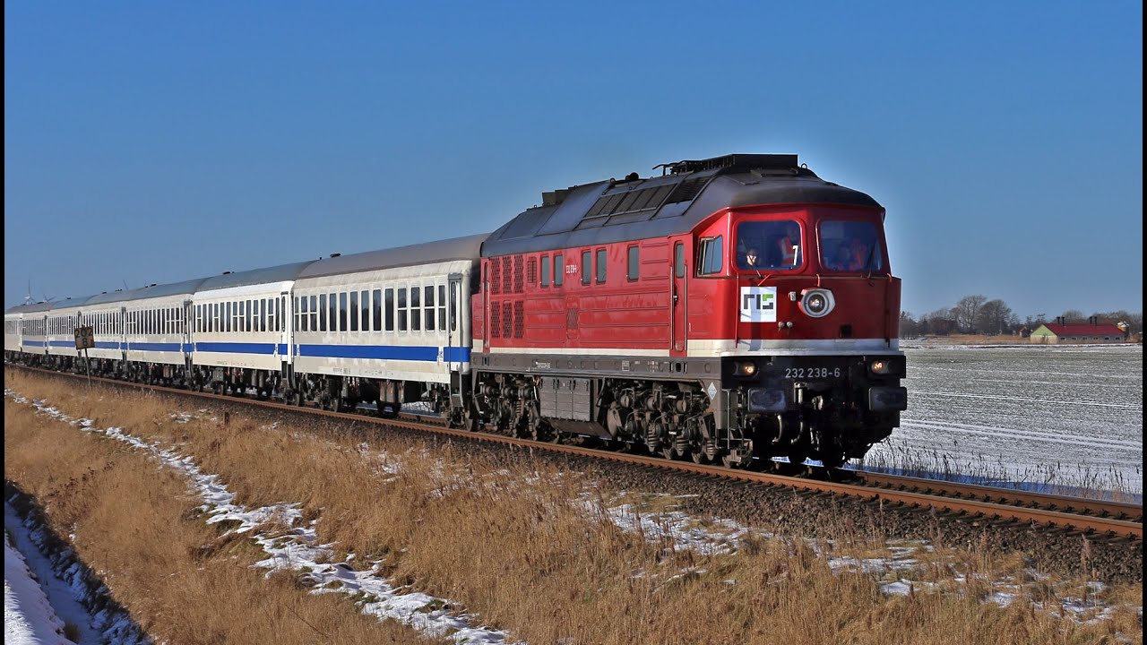 Die Eisenbahn nach Sylt - Winter 2021