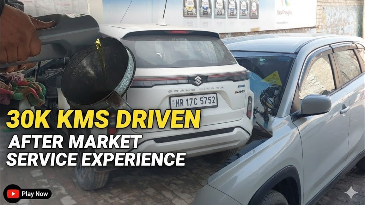 Saved ₹XXXX! Grand Vitara 30,000 KM Service Outside Showroom