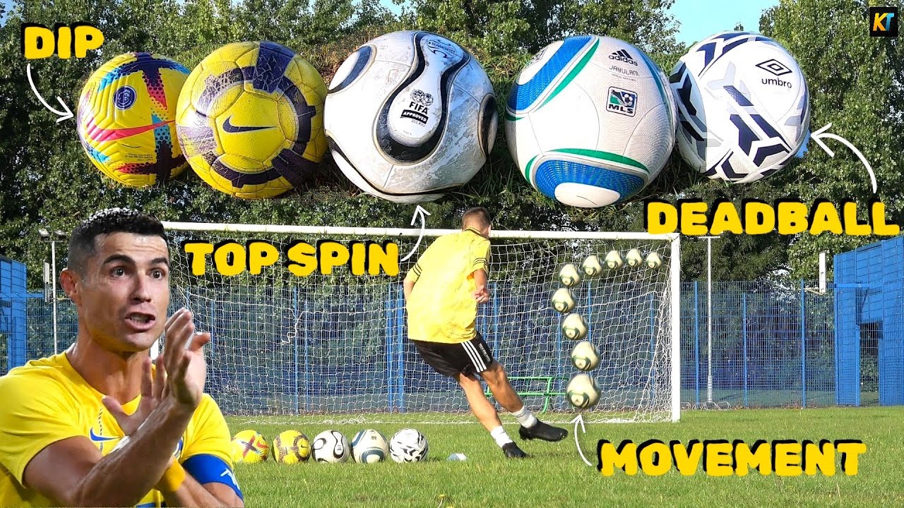 How do different MATCHBALLS MOVE? 🧐 Knuckleball Technique Experiment!
