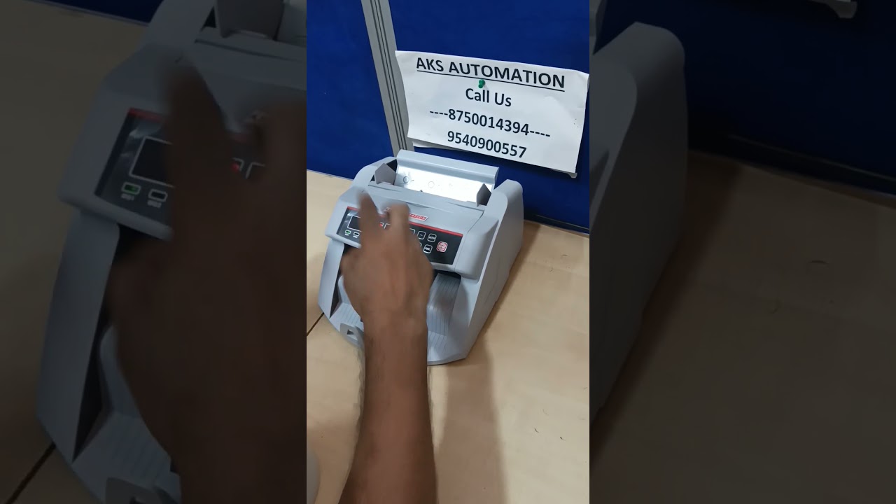 How to work batch in cash counting machine #howtowork #how #howto #cashcountingmachine #youtubeshort