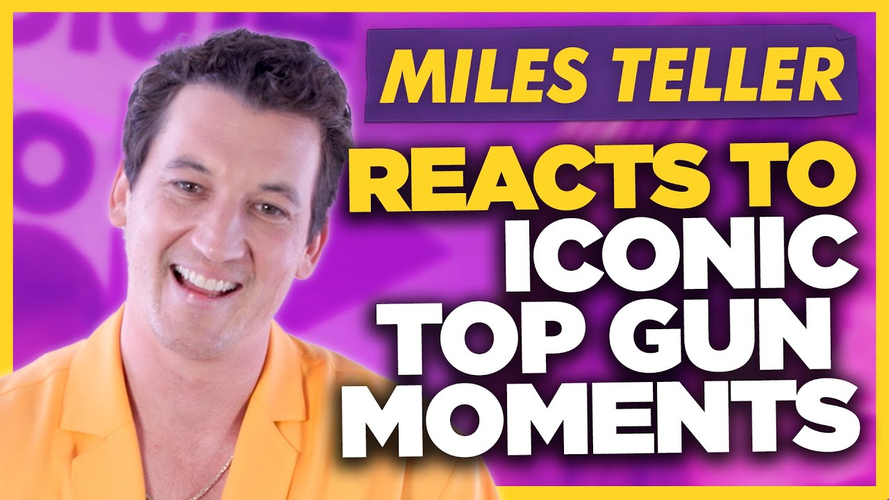 'Tom Cruise smells delightful!' Miles Teller reacts to iconic scenes from the original Top Gun