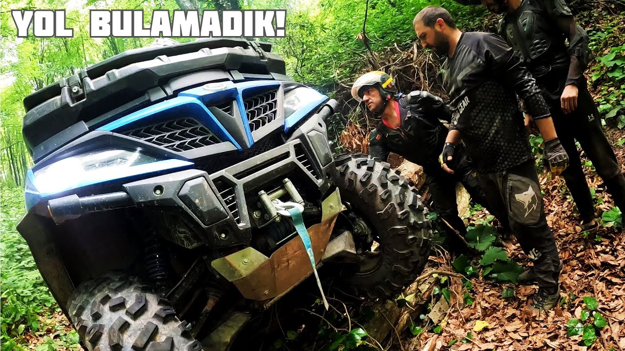 Kocaeli Ekibiyle Zorlu Orman ATV Turu! | Polaris, CF Moto, Can-Am ile Macera Dolu Anlar