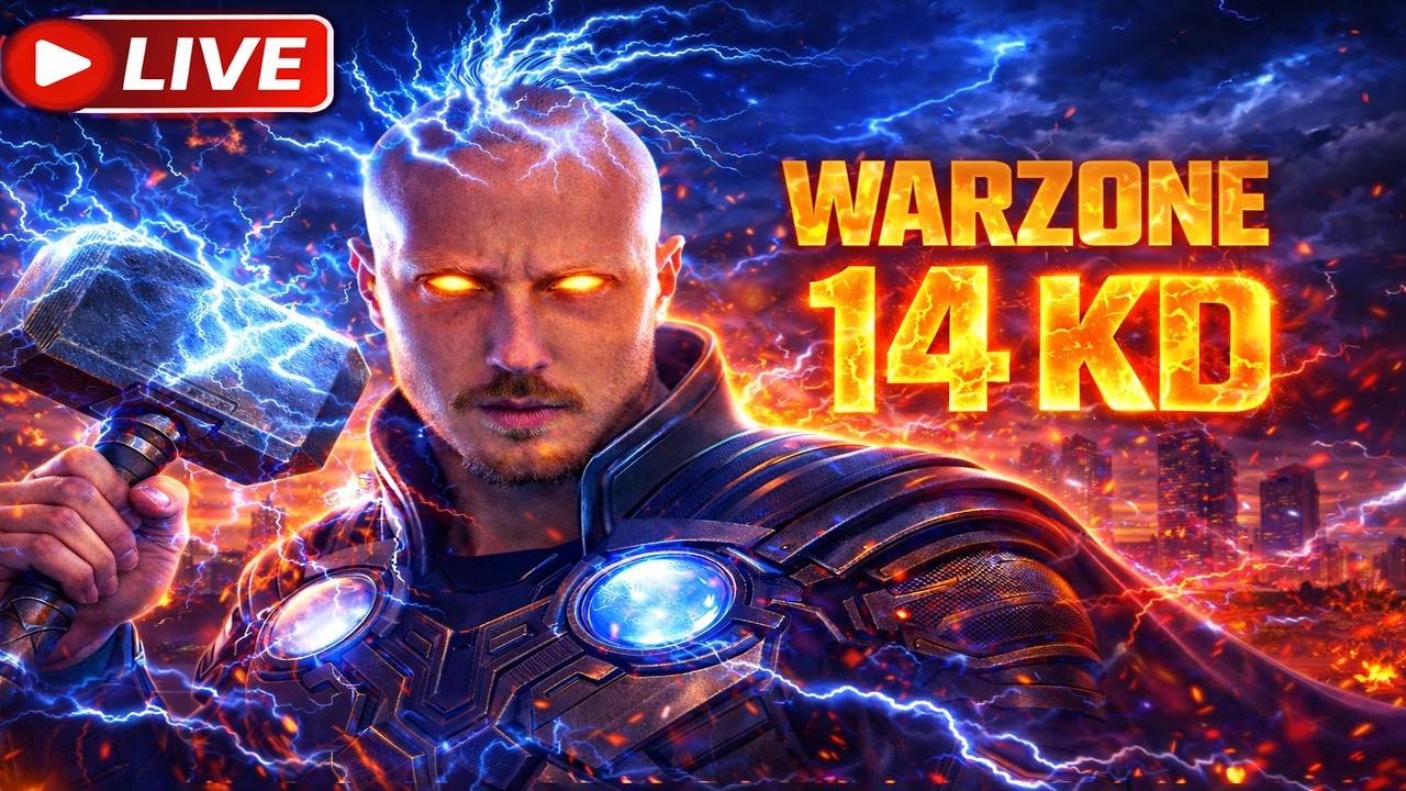 🔴   LIVE | Warzone DOMINATION 14.50 K/D FRIDAY HYPE