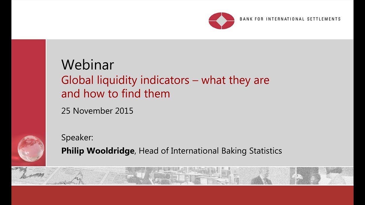 Global liquidity indicators ‒ what they are and how to find them