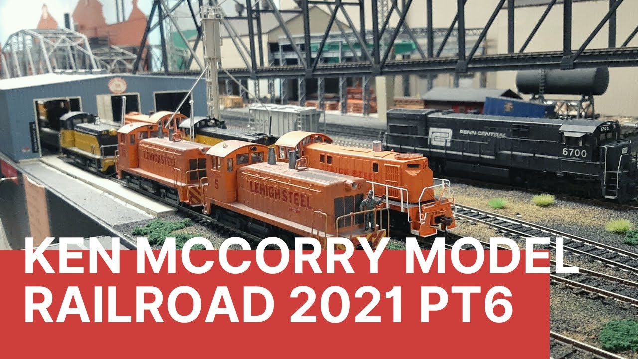 Ken McCorry HO Scale Model Railroad Open House 2021 Pt6