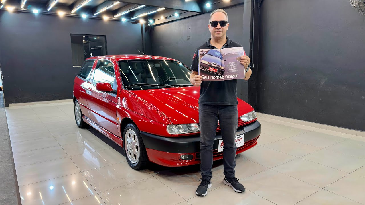 Alfa Romeo Quadrifoglio 145 Rosso Alfa 1995 com APENAS 3 mil quilômetros! 😎