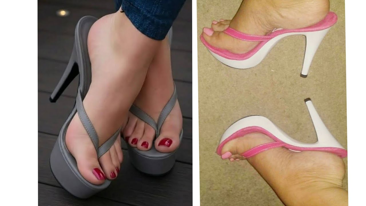 Sophisticated and classy collection of double strappy high heel mule sandals for ladies #mules.