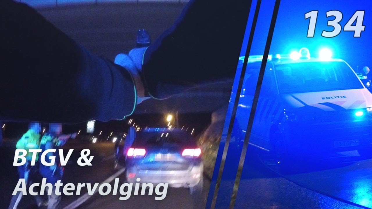 BTGV, Achtervolging, Auto uit de bocht, Alcoholcontrole en meer tijdens een wijkdienst.