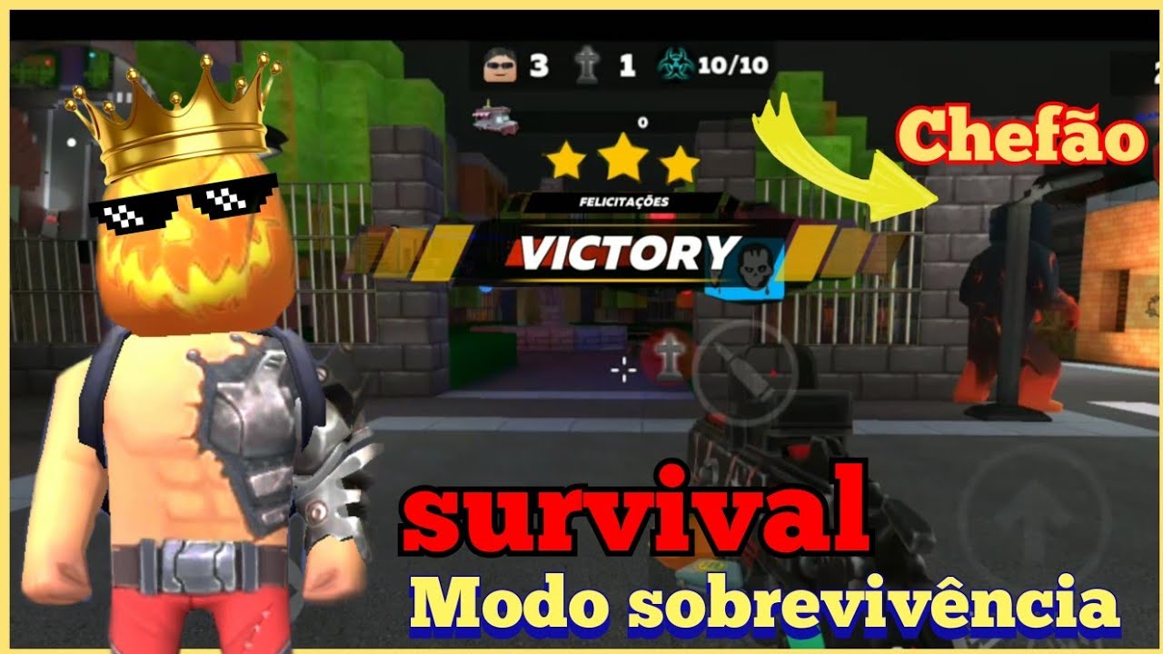 #kuboom gameplay #survival ganhando no modo sobrevivência🚨não perca 🚨#кубум