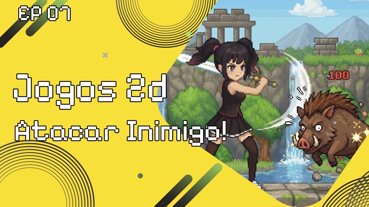 Atacando e Destruindo Inimigos no Jogo 2D