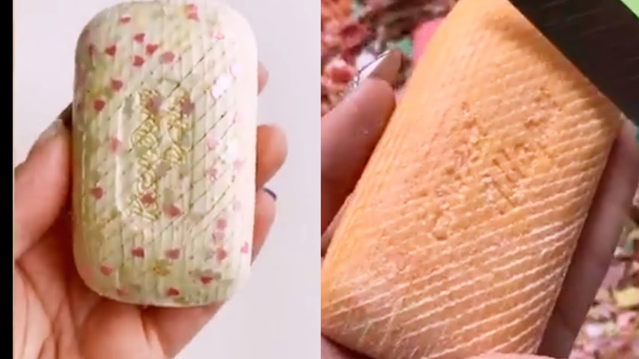 Satisfying Soap Cutting ASMR | Relaxing Crunch Sounds