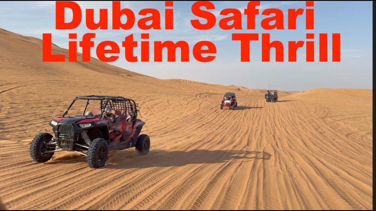 🇦🇪 Dubai Safari: The Most Thrilling Desert Adventure You Need to Experience!