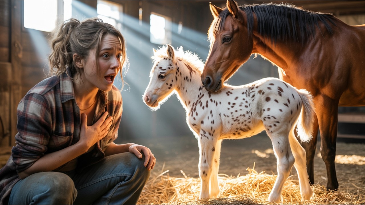 She Risked Her Last $100 on a Starving Mare — When Foal Arrived, Experts Couldn't Believe Their Eyes