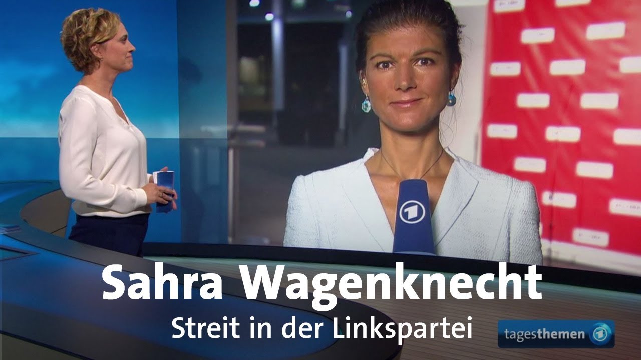 Sahra Wagenknecht zum Führungsstreit bei der Linkspartei