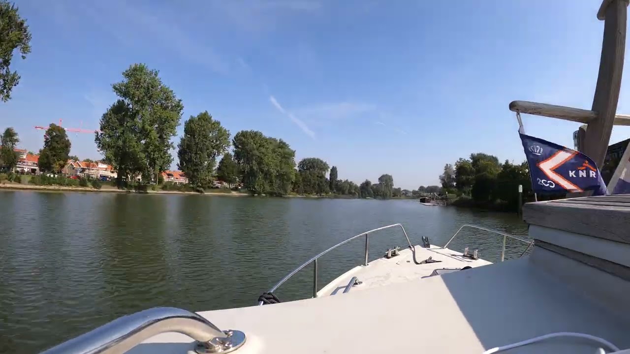 From Gouda to Werkendam by Boat