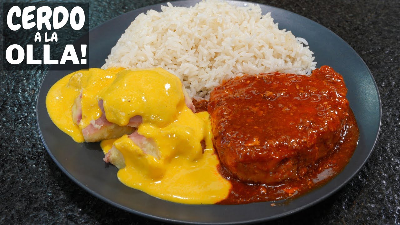 Carne de Cerdo a la olla! Receta facil y Economico | Abelca