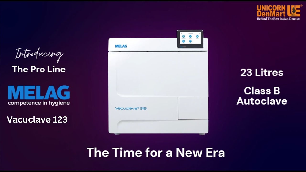 Introducing MELAG Vacuclave 123: The Next Generation of Autoclave Excellence