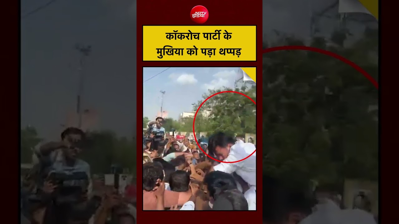 Abhijit Dipke Slapped: Cockroach Party के मुखिया को पड़ा थप्पड़ | #cjp #abhijeet #viralvideo